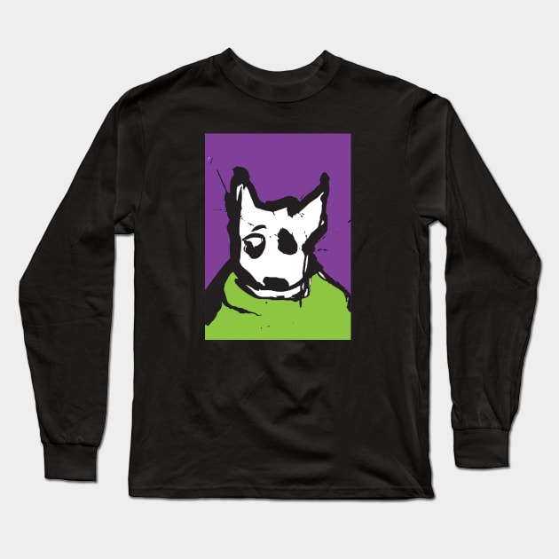 Dog Long Sleeve T-Shirt by Shtakorz